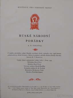 A.N.Tolstoj: Ruské národní pohádky - 2
