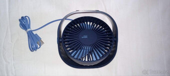 Tichý polohovatelný USB ventilátor - 3 rychlosti - 2