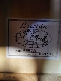 Kytara Lucida + obal + opěrka na stehno - 2