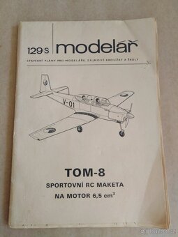 TOM - 8 - sportovní RC maketa "MODELÁŘ" - 2