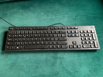 Dell klávesnice KB216t multimediální USB CZ černá - 2