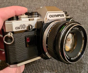Olympus OM-10 + manual adapter + 50/1.8 - 2