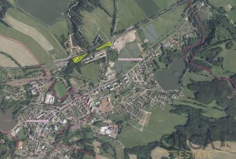 Zajímavé pozemky 2228 m2 v k. ú. Markvartice v Podještědí - 2