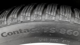 Saab 9-5NG sadu alu kol se zimními pneu 225/50R17 V - 2