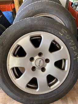 Sada alu letních kol 195/65 r15 - 2