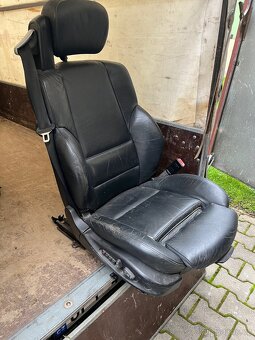 Elektrické kožené sedačky BMW E46 cabrio - 2