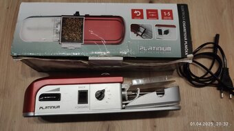 Platinium Elektrická plnička LYCX bordo - 2