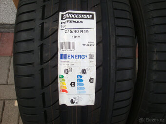 Letní pneu 275/40/19 BRIDGESTONE POTENZA RSC 2022r NOVE - 2