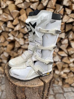 ACERBIS X-PRO V WHITE MOTOCROSS ENDURO BOOTS velikost 42 - 2