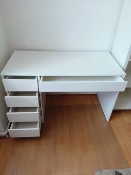 Psací stůl Ada 120cm bílý mat - 2