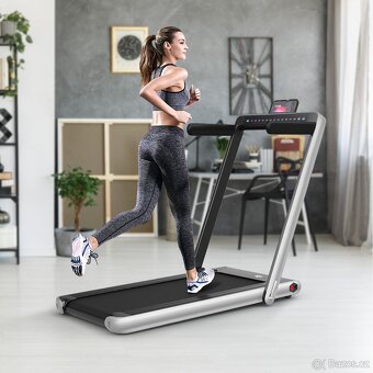 Běžecký pás Costway SuperFit 2v1 (SP37038SL), NOVÝ - 2