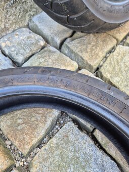 Pneu Metzeler 150/70 ZR 17 + 120/70 ZR17 - 2