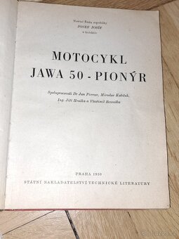 DOBOVÁ KNIHA JAWA 50- RARITA - 2