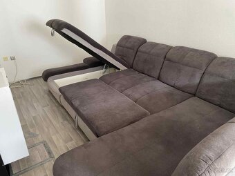 Sedací souprava s úložným prostorem rozkládací - 2
