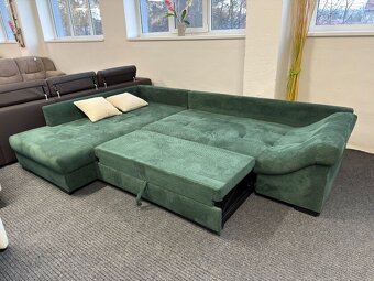Sedací souprava rohová - rozkládací - NEPOUŽITÉ - 2