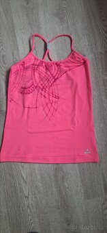 Sportovní růžové tílko Adidas - 2