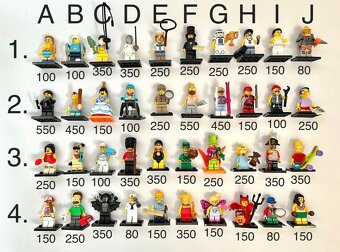 LEGO Sběratelské Minifigurky starší serie - 2