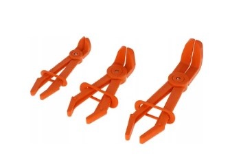 Sada hadicových svorek zahnutých 3ks - 2