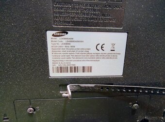 TV Samsung 40" FullHD, plně funkční s DO - 2