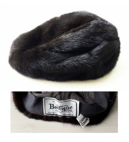 Norkový kožuch dámsky NOVÝ + čiapka lodička gratis - 2