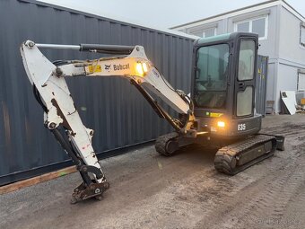 Pásové rypadlo / bagr / Bobcat E35 / hmotnost 3.4 t - 2
