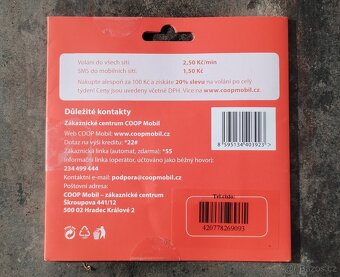 COOP MOBILE SIM KARTA - 2