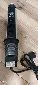 Zásuvková stolní lišta s USB - 2