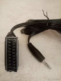Propojovací kabel scart-jack - 2
