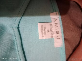 Modré upnuté tílko - 2