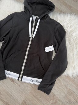 Dámská, černá mikina Calvin Klein - 2