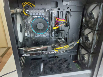 Herní PC intel core i5 14400F, RTX 4060, 16GB RAM DDR4 - 2