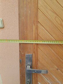 Dřevěné dveře - 2