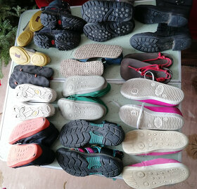 Dětské boty velikost 33-36 celkem 13 párů - 2