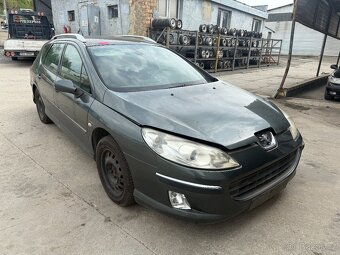 Náhradní díly - Peugeot 407 sw 2.0 HDI 100 Kw r.v. 2005 - 2