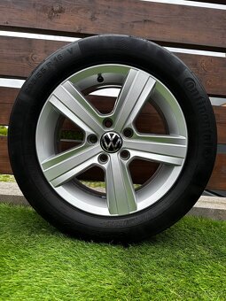 Alu kola 5x112 r16 s letním pneu (dover1) - 2