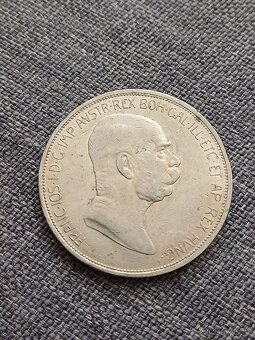 5 koruna 1908 výroční - 2