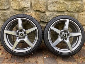 Zimní kola Mercedes AMG 235/40R18 TOP STAV - 2