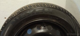 Letní pneu 175/65 r14 + plechové disky Peugeot 206 - 2