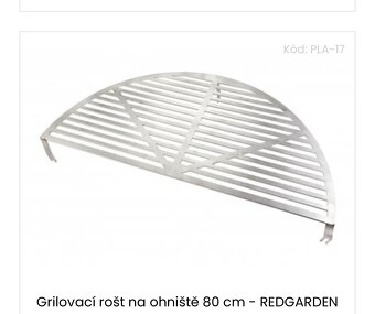 Ohniště s nerezovým roštem - 2