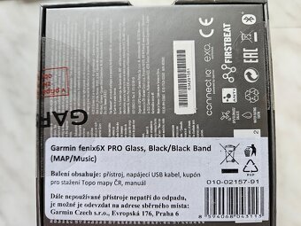 Garmin fenix 6X PRO Glass (MAP/Music - 2