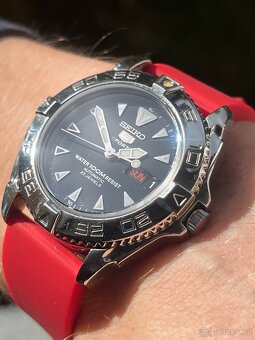 Hodinky Seiko diver / cerny ciselnik - 2