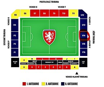 Vstupenky na ČESKO vs ČERNÁ HORA 6.6.2025 - 2