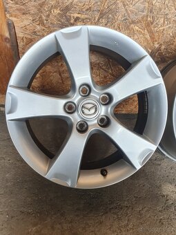 5 x 114.3 R 17 Alu kola disky elektrony liťáky orig Mazda - 2