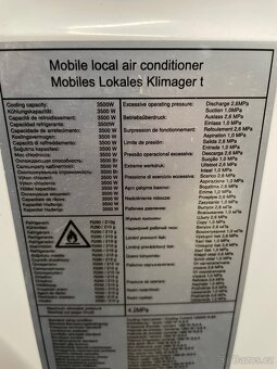 Mobilní klimatizace - 2