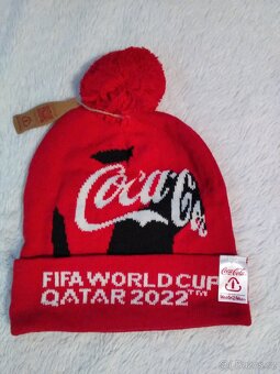 ZIMNÍ ČEPICE, originál Coca Cola - 2