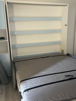 Bed concept 180x200 bila lesk - 2
