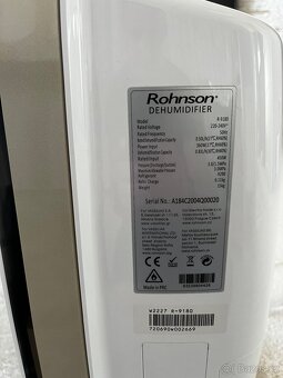 Odvlhčovač Rohnson - 2