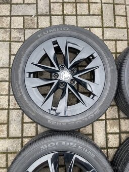 ORIGINÁL Alu Škoda ROTARE R17, 5x112 - TOP STAV, LETNÍ - 2