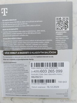 T-Mobile SIM karta - 2