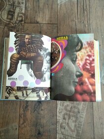 Časopisy 100+1 a Textil svázané - 2